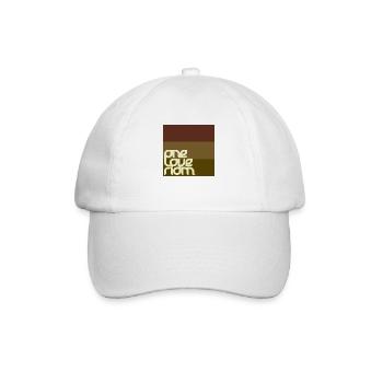 RIDM Un Amour Rasta - Casquette classique - blanc/blanc - Devant