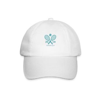 2010 tennis club - Casquette classique - blanc/blanc - Devant