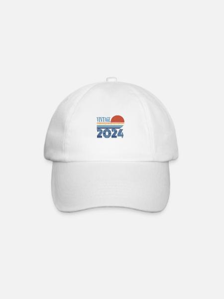 vintage 2024 - Casquette classique - blanc/blanc