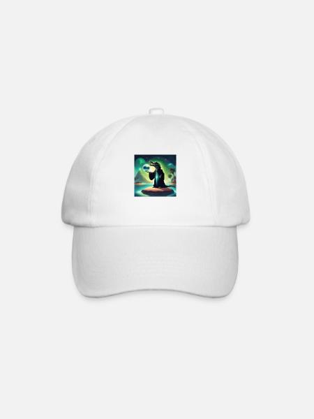 Vokasma 🔮🔮🔮 - Baseballkappe - Weiß/Weiß