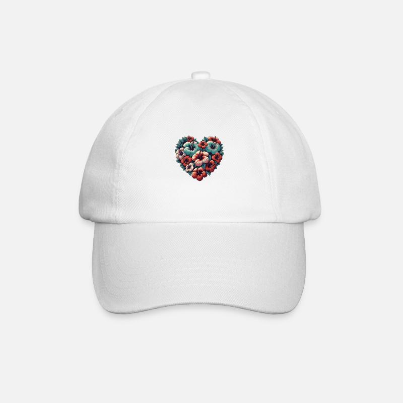 Hibiscus - Casquette classique - blanc/blanc