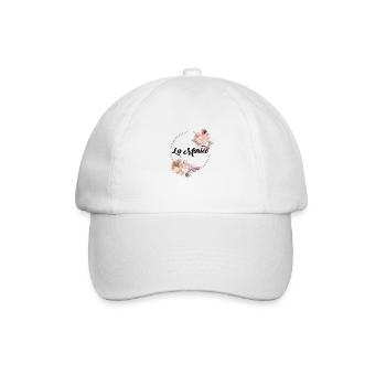 The Floral Bride - Bachelorette Party Gift Idea - Baseball Cap - white/white - Front