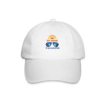 En mode vacances d été - Casquette classique - blanc/blanc - Devant