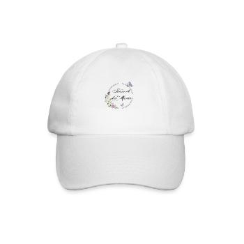 Team de La mariée papillon-idée cadeau Evjf - Casquette classique - blanc/blanc - Devant