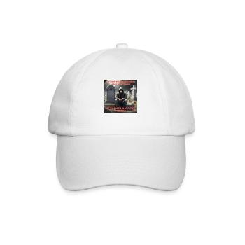 JE METS MON MASQUE AU CIMETIÈRElast - Casquette classique - blanc/blanc - Devant