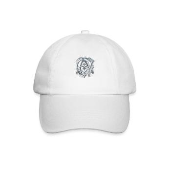 Schlächter der Schatten - Baseballkappe - Weiß/Weiß - Vorne