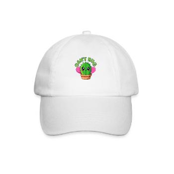 CACTUS. JE NE PEUX PAS FAIRE DE CÂLINS - Casquette classique - blanc/blanc - Devant