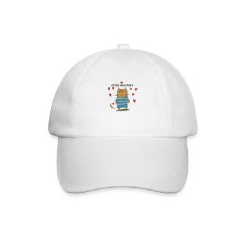 Fêtes des pères - Casquette classique - blanc/blanc - Devant