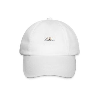 Frères et sœurs - Little Sister Design - Casquette classique - blanc/blanc - Devant