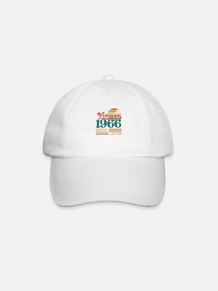Vintage 1966 édition limitée - Casquette classique - blanc/blanc