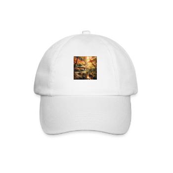 Japan Vintage Bach Garden Teahouse - Baseball Cap - white/white - Front