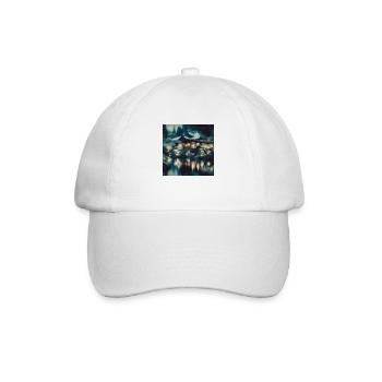Japan Vintage House - Baseball Cap - white/white - Front