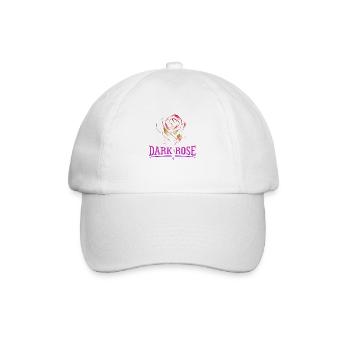 Blumen Frauen Frauenpower Design Kunst Weiblicher Stil - Baseballkappe - Weiß/Weiß - Vorne