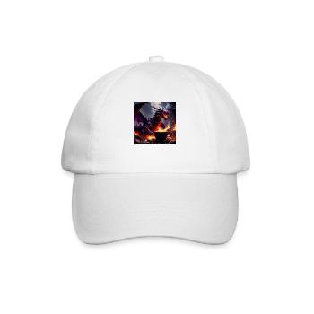 Coffee Dragon - Baseball Cap - white/white - Front