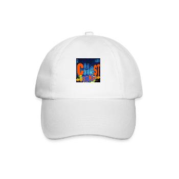 CHESTBUMP chemistry - Baseball Cap - white/white - Front