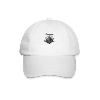 Aventure / Montagne / Pics / Randonnée / Tyrol - Casquette classique - blanc/blanc - Devant