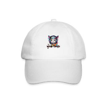 Casque / Audio / Musique / Son / Cool - Casquette classique - blanc/blanc - Devant