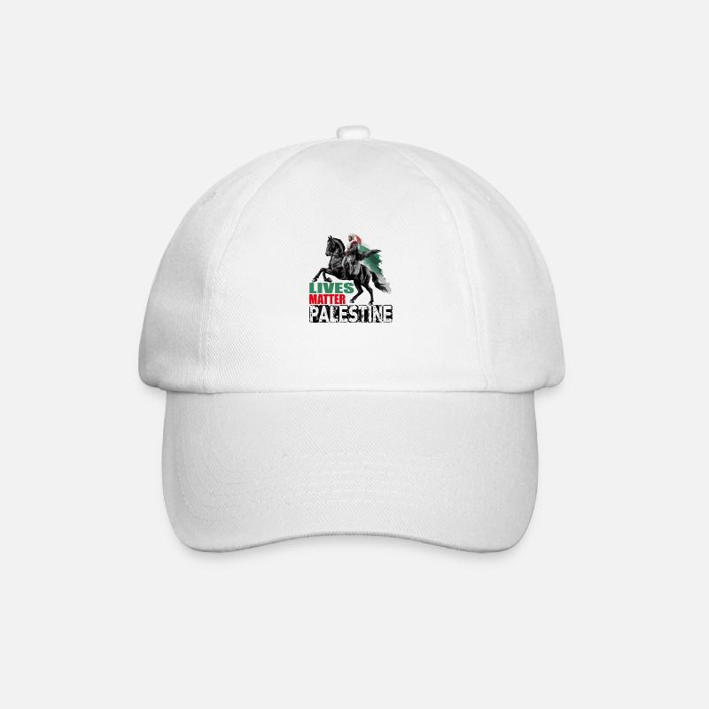 Palästinensische Leben zählen - Baseballkappe - Weiß/Weiß