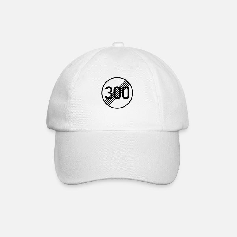 300 KM/H SANS PROBLÈME - Casquette classique - blanc/blanc
