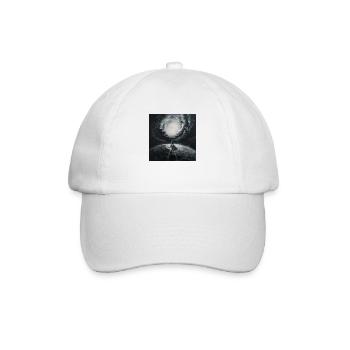Dark Space - Baseball Cap - white/white - Front