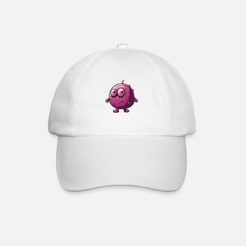 Tommy - Baseball Cap - white/white