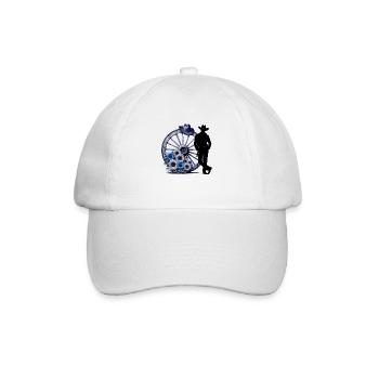 Cowboy Drôle Chapeau Cowboy Wild Western Rodeo Texas - Casquette classique - blanc/blanc - Devant