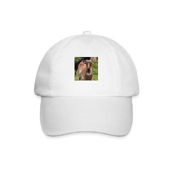 Chèvre de montagne dans le parc national Parc de l’île de Kos - Casquette classique - blanc/blanc - Devant