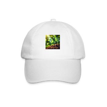 Nature - Baseball Cap - white/white - Front