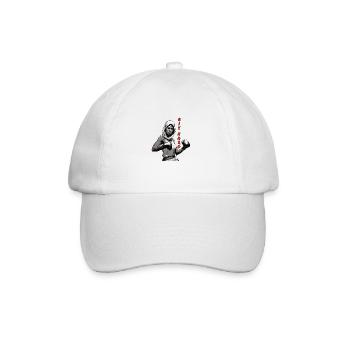 HIT HARD Boxing Woman - Baseball Cap - white/white - Front