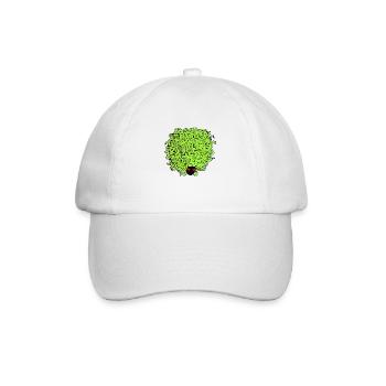 Behaarte Medusa 2 - Baseballkappe - Weiß/Weiß - Vorne