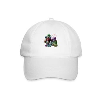 DDD - Baseball Cap - white/white - Front