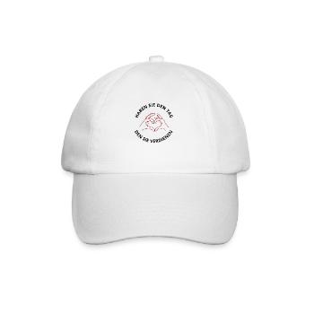 HABEN SIE DEN TAG, DEN SIE VERDIENEN - Baseballkappe - Weiß/Weiß - Vorne