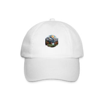 Swiss Mountains - Baseball Cap - white/white - Front