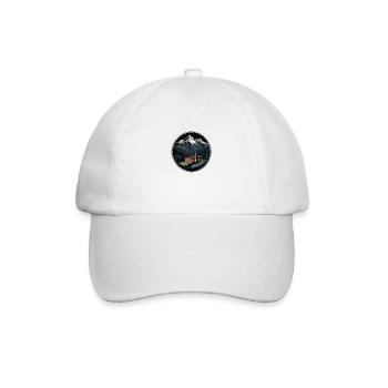Montagnes suisses - Casquette classique - blanc/blanc - Devant