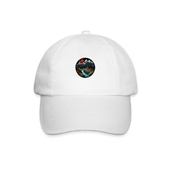 Montagnes suisses - Casquette classique - blanc/blanc - Devant