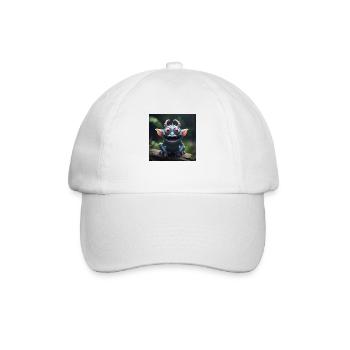 Cheerful Creature - Baseball Cap - white/white - Front