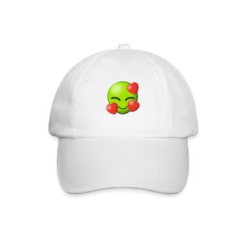Alien Amour Amour Extraterrestres Coeur Extraterrestre I - Casquette classique - blanc/blanc - Devant