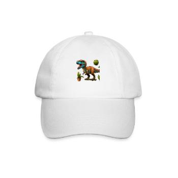 Dinosaure - Mammifère Géant - Casquette classique - blanc/blanc - Devant