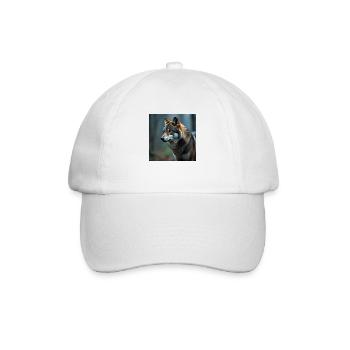 Loup - Casquette classique - blanc/blanc - Devant