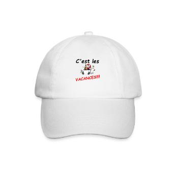 holiday - Baseball Cap - white/white - Front