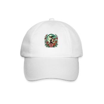 Fee Hexe - Baseballkappe - Weiß/Weiß - Vorne