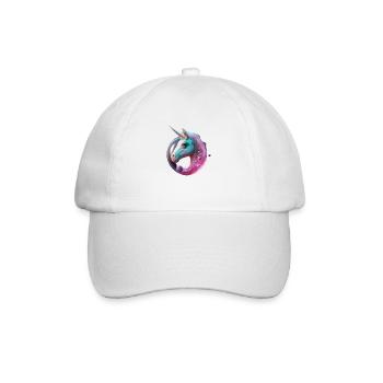 Unicorn - Baseball Cap - white/white - Front
