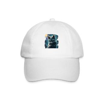 Monster 6 - Baseballkappe - Weiß/Weiß - Vorne