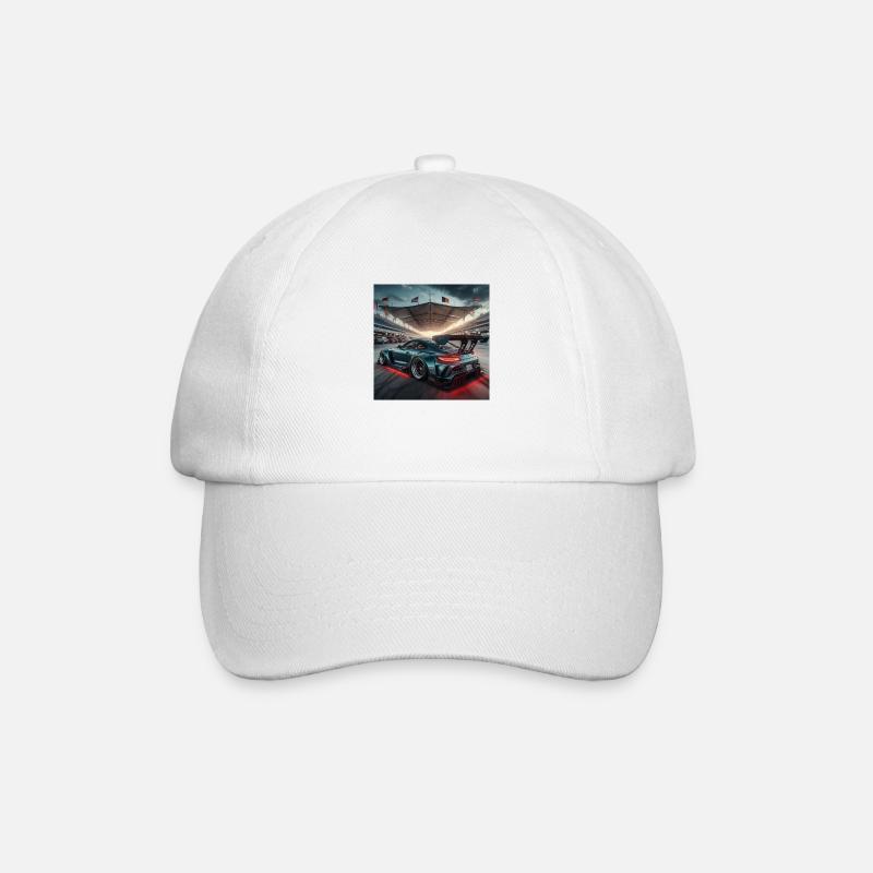 Voiture - Casquette classique - blanc/blanc