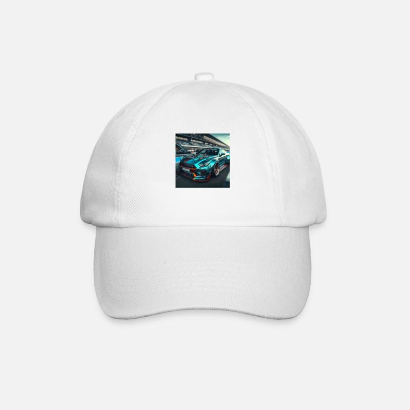 Voiture - Casquette classique - blanc/blanc