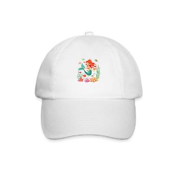 Le mythe de la sirène - Casquette classique - blanc/blanc - Devant