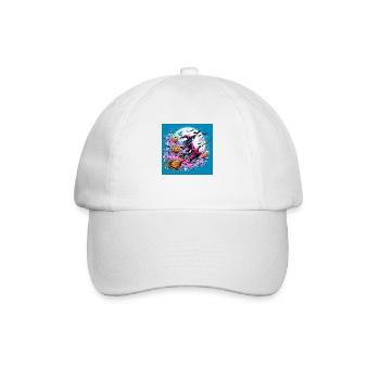 1000005326 - Baseball Cap - white/white - Front
