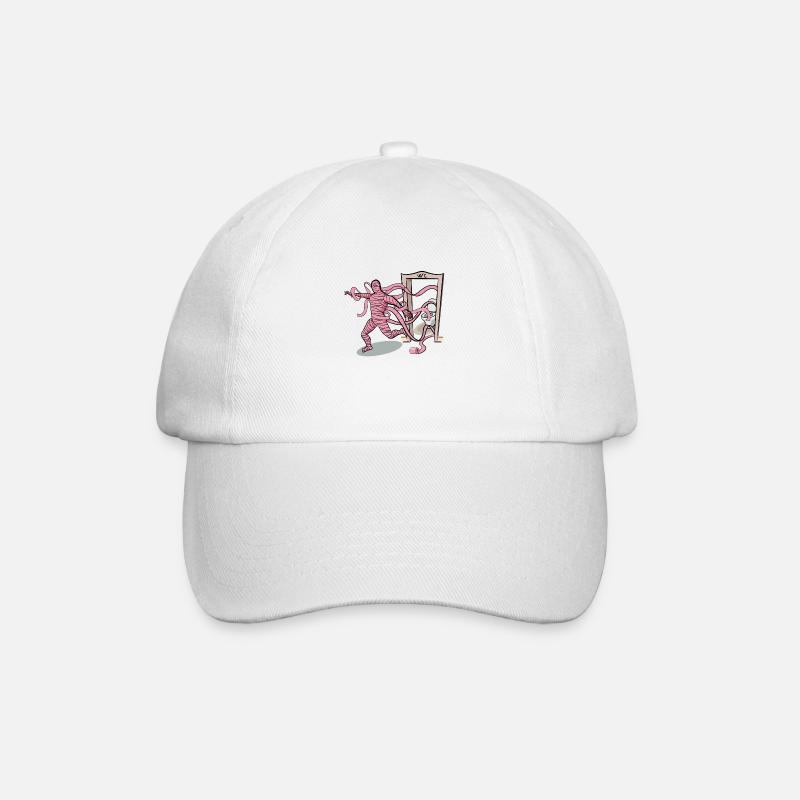 La momie ?! - Casquette classique - blanc/blanc