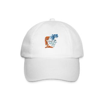 klingt nach einem perfekten Tag - Baseballkappe - Weiß/Weiß - Vorne