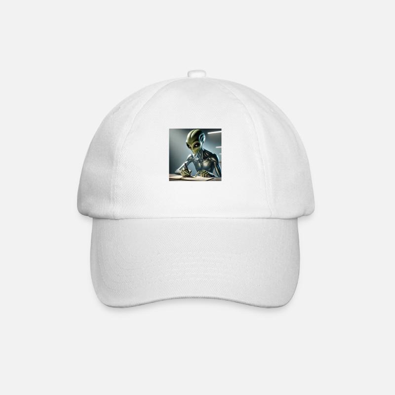 Les écrivains sont hors de ce monde - Casquette classique - blanc/blanc